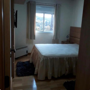 Apto aconchegante em Capivari com lareira e sacada